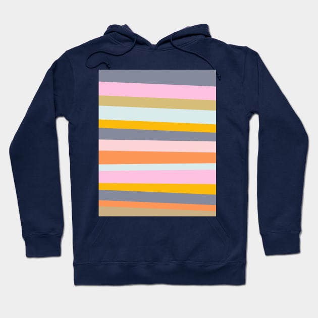 Serene Stripes Hoodie by ApricotBirch